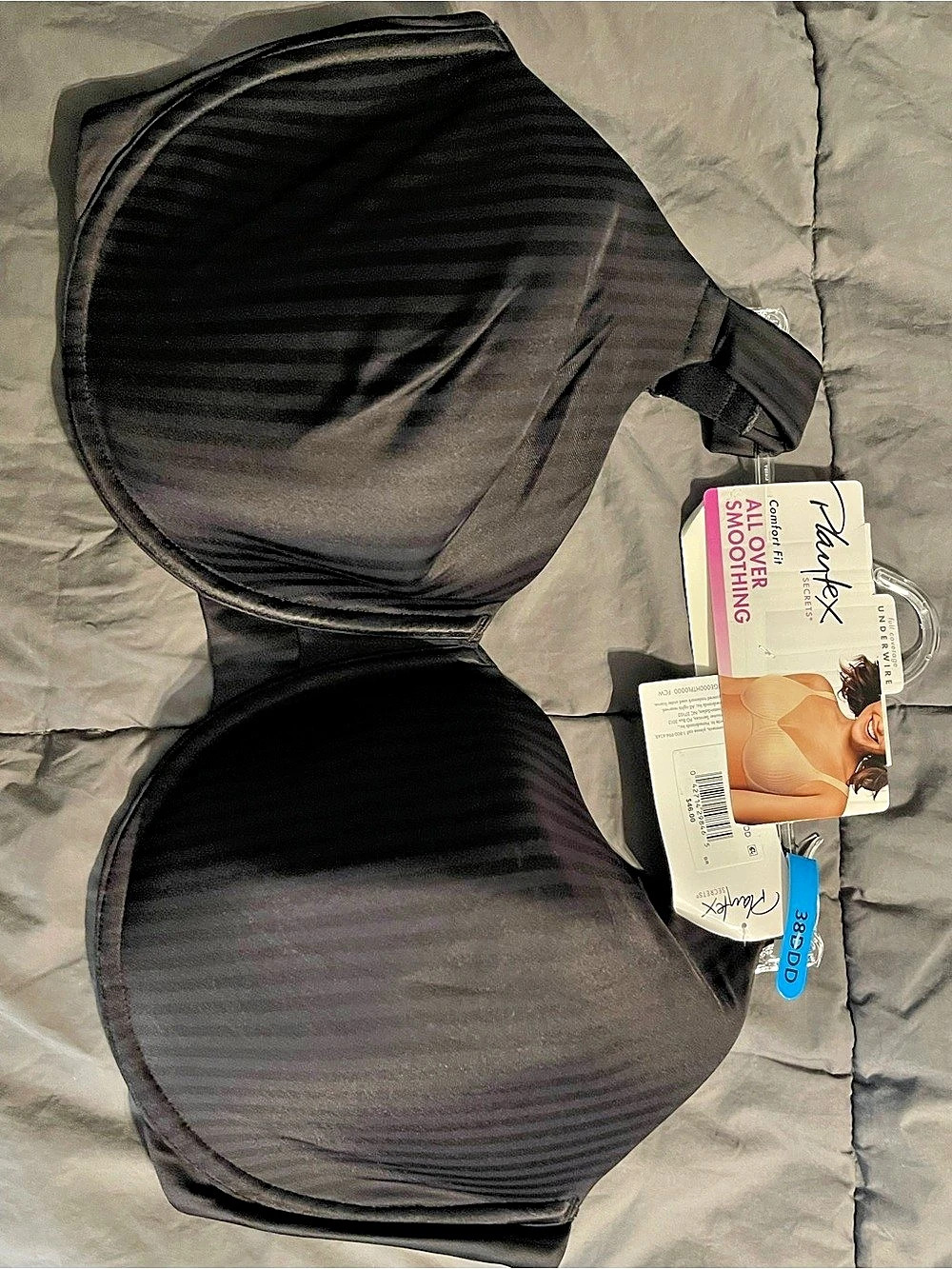 Playtex 18 Hour Ultimate Lift & Support Underwire Ba in Black Size 38DDD